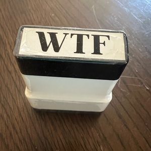 WTF Stamp - Brand New